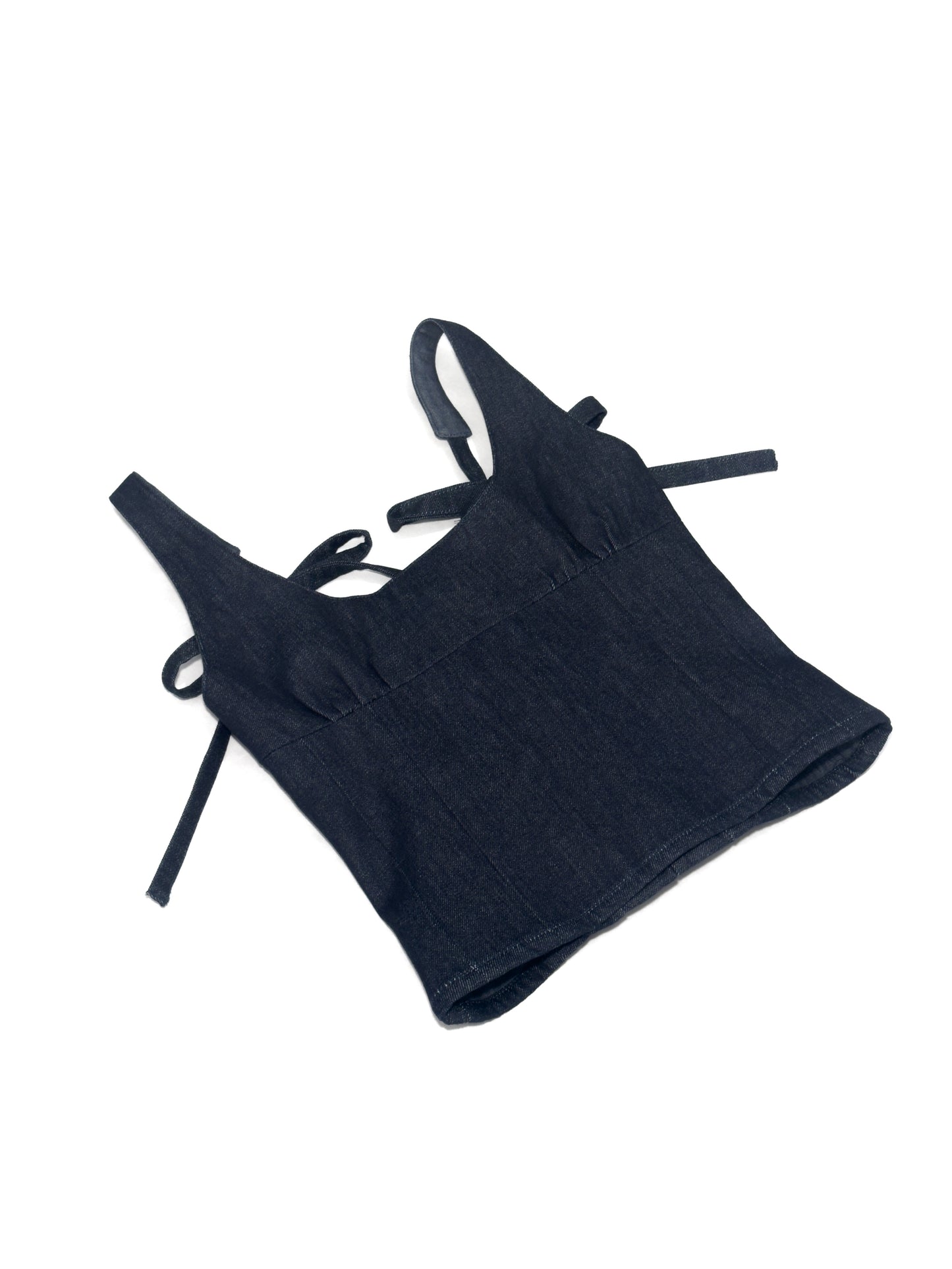 evelia top denim