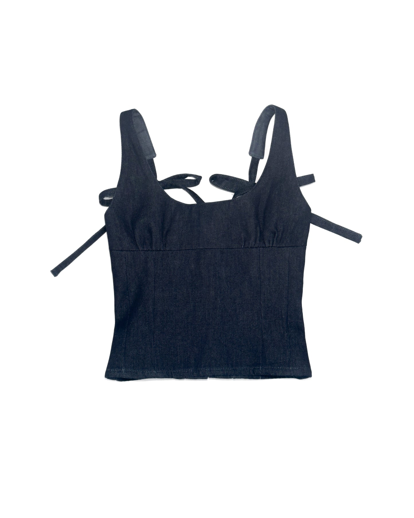 evelia top denim