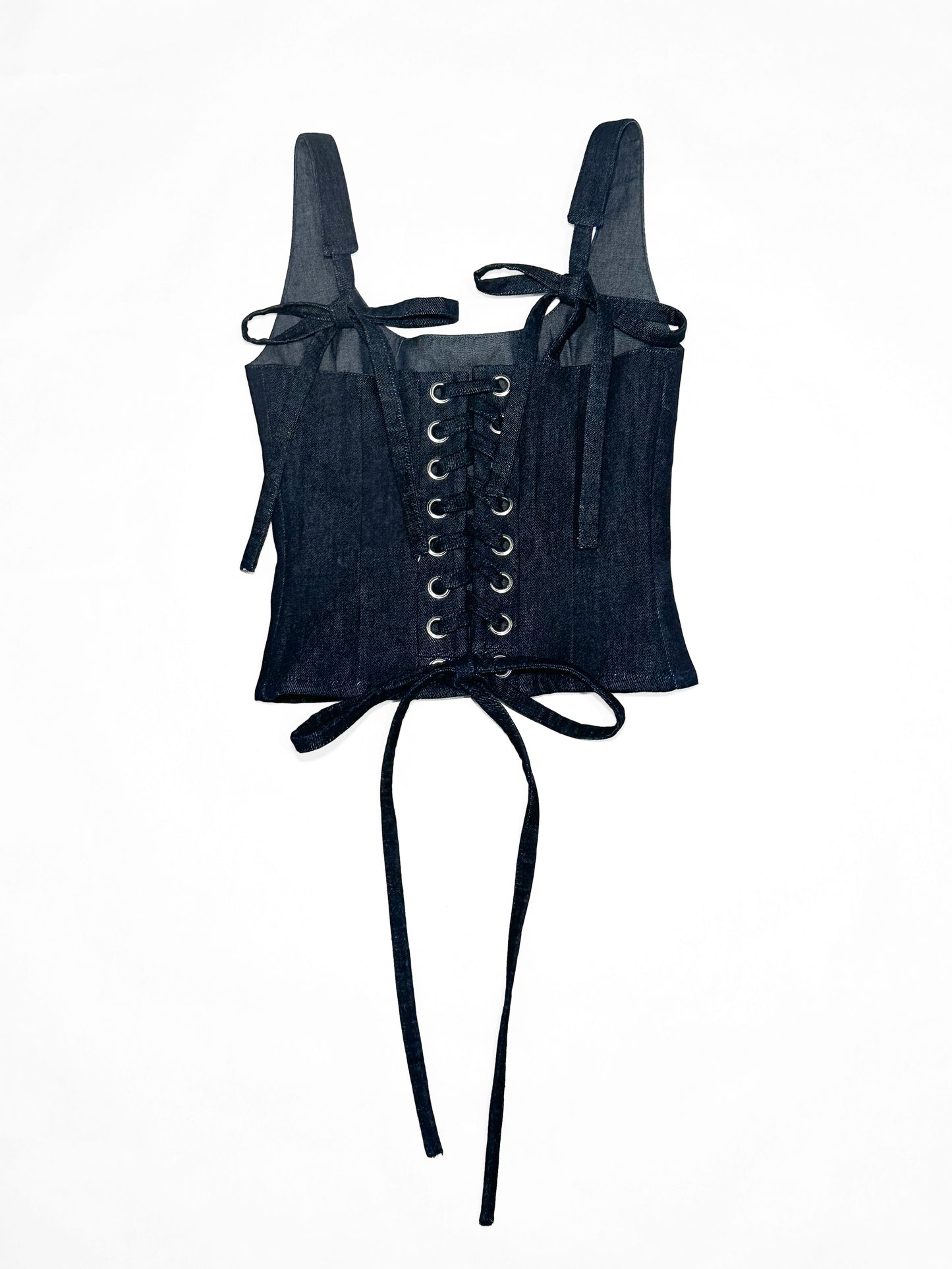 evelia top denim
