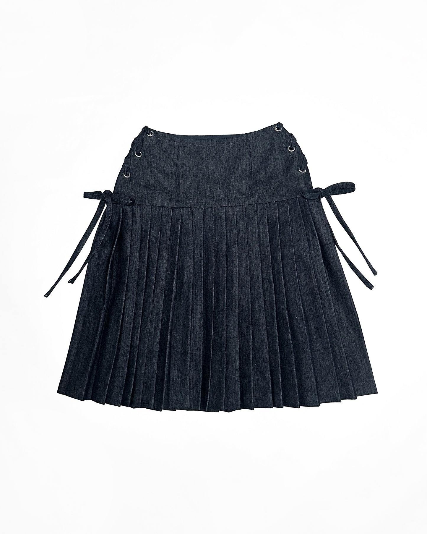maria long skirt - denim