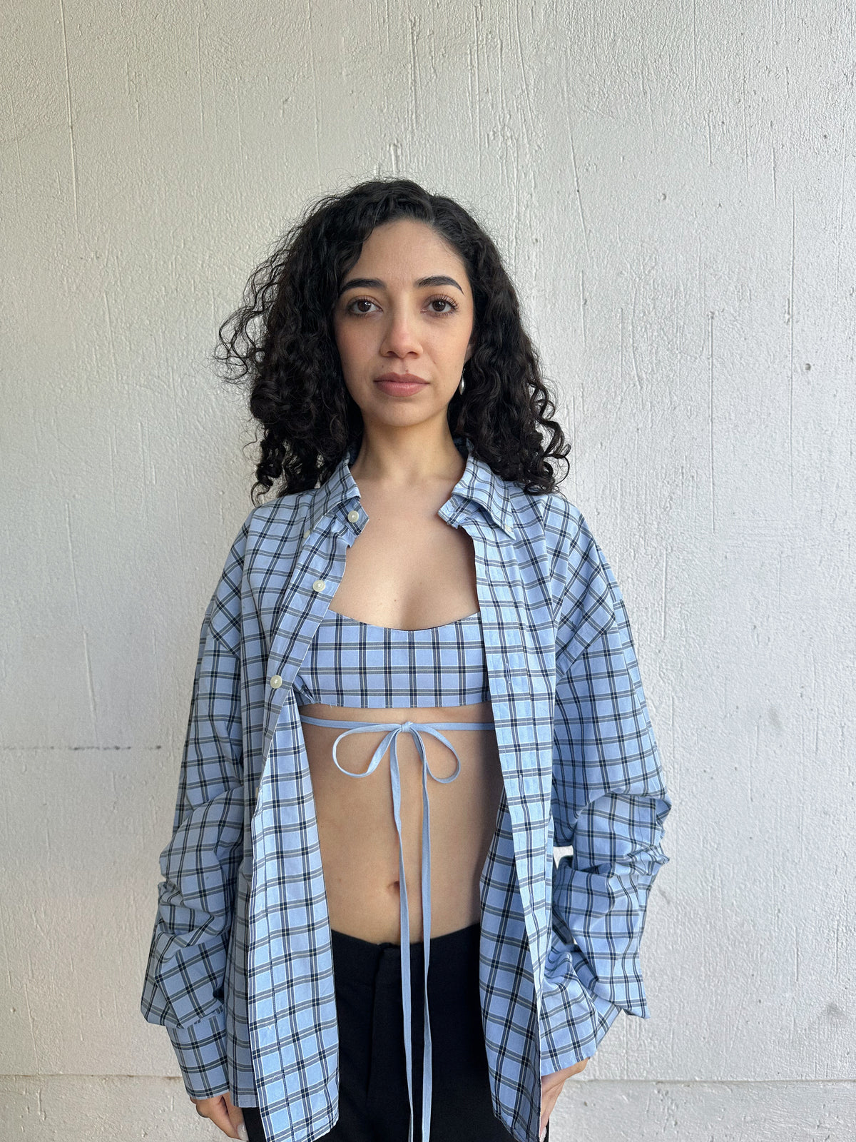 reimagined bralette + shirt