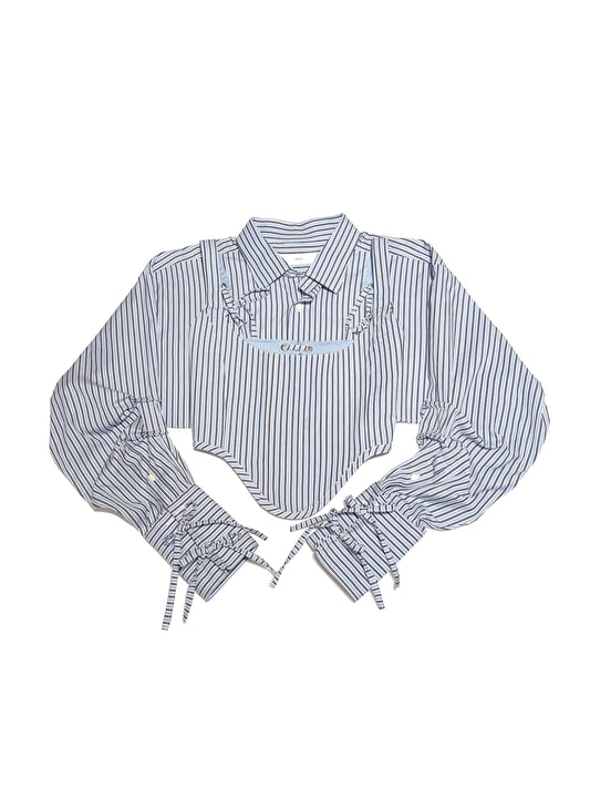 reimagined custom corset + shirt set